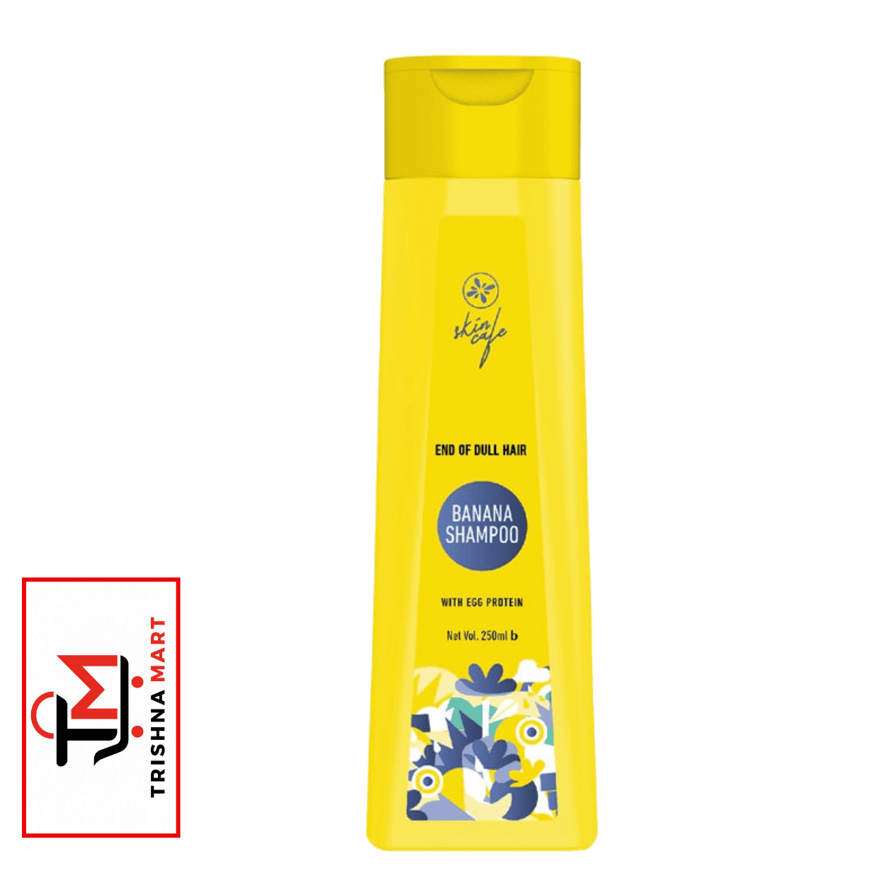 Skin Cafe End of Dull Hair Banana Shampoo with Egg Protein – 250ml