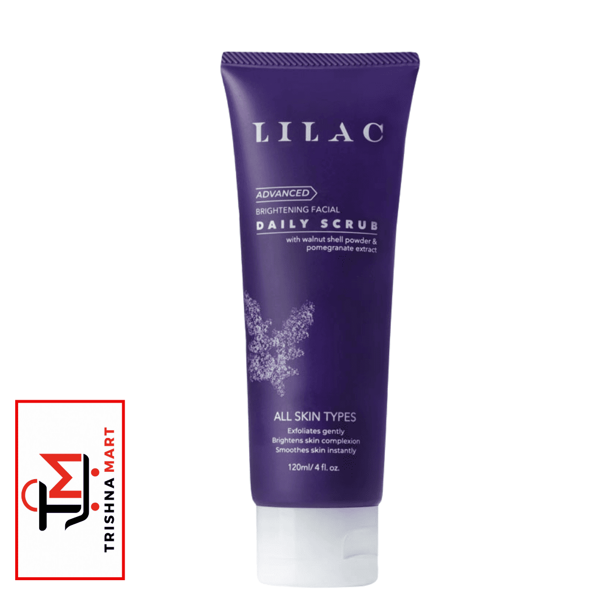 Lilac Advanced Brightening Daily Scrub (All Skin Types) – 120ml